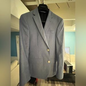 Tommy Hilfiger Blue Suit Coat